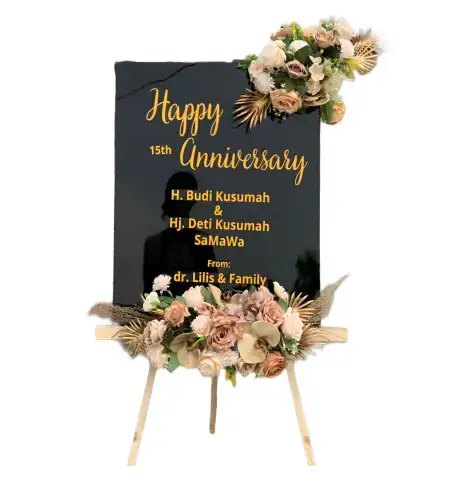 Papan Bunga Akrilik surian